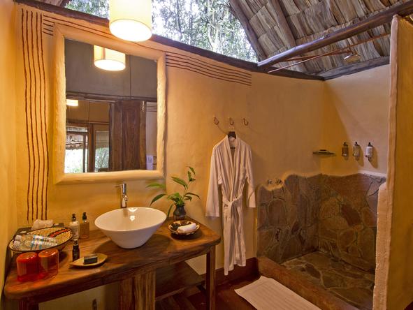 Gorilla Forest Camp - Bathroom 